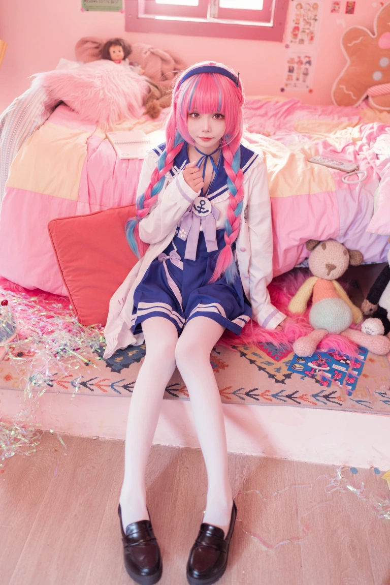 艾西Aiwest《湊阿库娅 私服》主题写真：55张全套美图