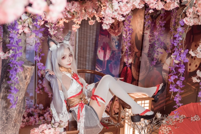 艾西Aiwest《永劫胡桃（Naraka Bladepoint-Kurumi）》主题写真：29张全套美图