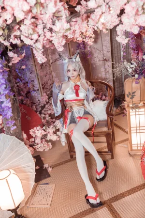 艾西Aiwest《永劫胡桃（Naraka Bladepoint-Kurumi）》主题写真：29张全套美图