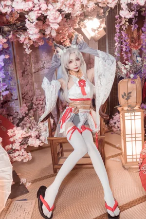 艾西Aiwest《永劫胡桃（Naraka Bladepoint-Kurumi）》主题写真：29张全套美图