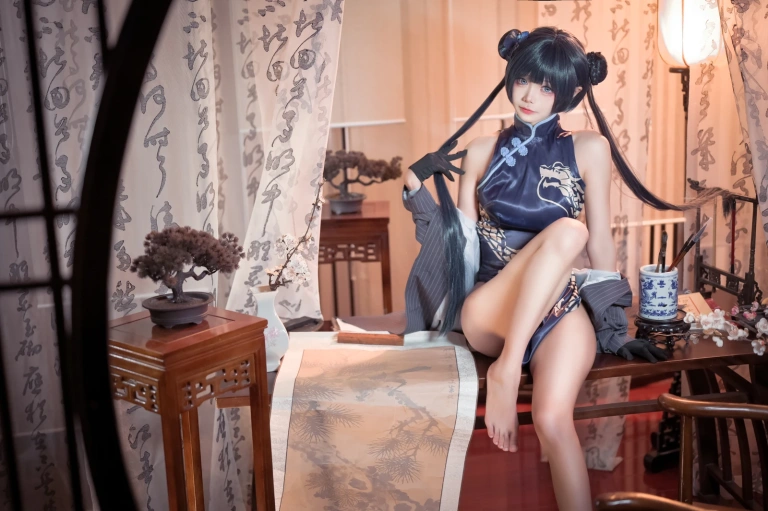 艾西Aiwest《妃咲》主题写真：39张全套美图