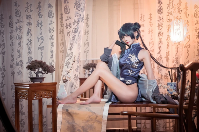 艾西Aiwest《妃咲》主题写真：39张全套美图