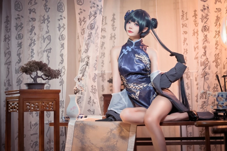 艾西Aiwest《妃咲》主题写真：39张全套美图
