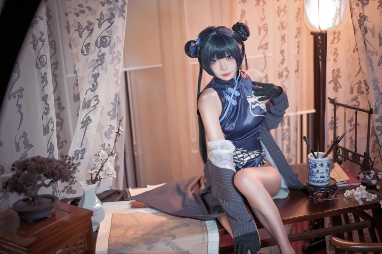 艾西Aiwest《妃咲》主题写真：39张全套美图