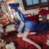 艾西Aiwest《伊吹新年旗袍》主题写真：35张全套美图