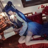 艾西Aiwest《伊吹新年旗袍》主题写真：35张全套美图