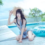艾西Aiwest《永劫无间 顾清寒》主题写真：18张全套美图