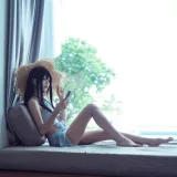 艾西Aiwest《永劫无间 顾清寒》主题写真：18张全套美图
