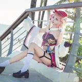 艾西Aiwest《原神烟绯 花鸟与情》主题写真：29张全套美图