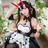 艾西Aiwest《碧蓝航线 能代》主题写真：18张全套美图