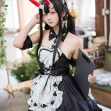 艾西Aiwest《碧蓝航线 能代》主题写真：18张全套美图