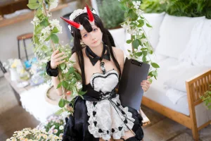 艾西Aiwest《碧蓝航线 能代》主题写真：18张全套美图
