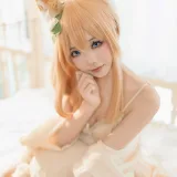艾西Aiwest《碧蓝档案 伊落玛丽 睡衣》主题写真：34张全套美图