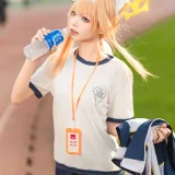 艾西Aiwest《碧蓝档案 伊落玛丽 体操服》主题写真：44张全套美图