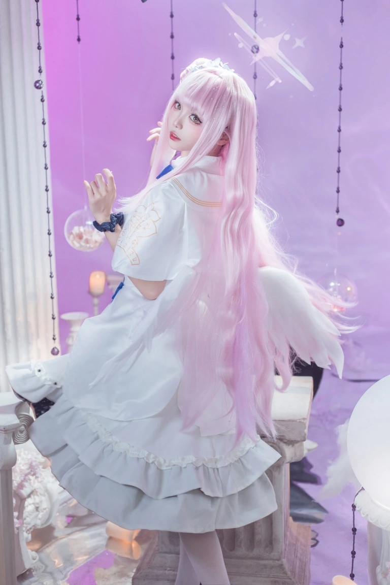 艾西Aiwest《圣园未花》主题写真：40张全套美图