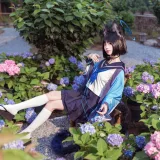 艾西Aiwest《桐生桔梗》主题写真：48张全套美图