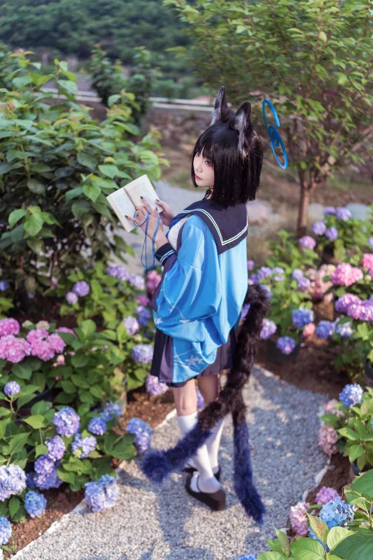 艾西Aiwest《桐生桔梗》主题写真：48张全套美图