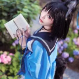 艾西Aiwest《桐生桔梗》主题写真：48张全套美图