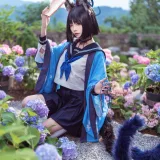 艾西Aiwest《桐生桔梗》主题写真：48张全套美图