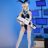 艾西Aiwest《小时兔女郎》主题写真：34张全套美图