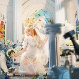 艾西Aiwest《蔚蓝档案 伊落玛丽 花嫁》主题写真：31张全套美图