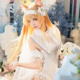 艾西Aiwest《蔚蓝档案 伊落玛丽 花嫁》主题写真：31张全套美图