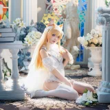 艾西Aiwest《蔚蓝档案 伊落玛丽 花嫁》主题写真：31张全套美图