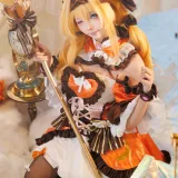 艾西Aiwest《蔚蓝档案 伊落玛丽 魔法少女》主题写真：38张全套美图