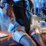 艾西Aiwest《蔚蓝档案 圆堂志美子》主题写真：26张全套美图