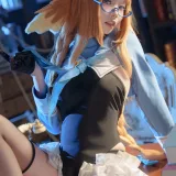 艾西Aiwest《蔚蓝档案 圆堂志美子》主题写真：26张全套美图