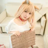 安食Ajiki《黄豆粉》主题写真：40张全套美图