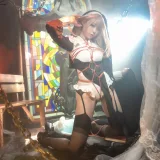 安食Ajiki《修女》主题写真：25张全套美图