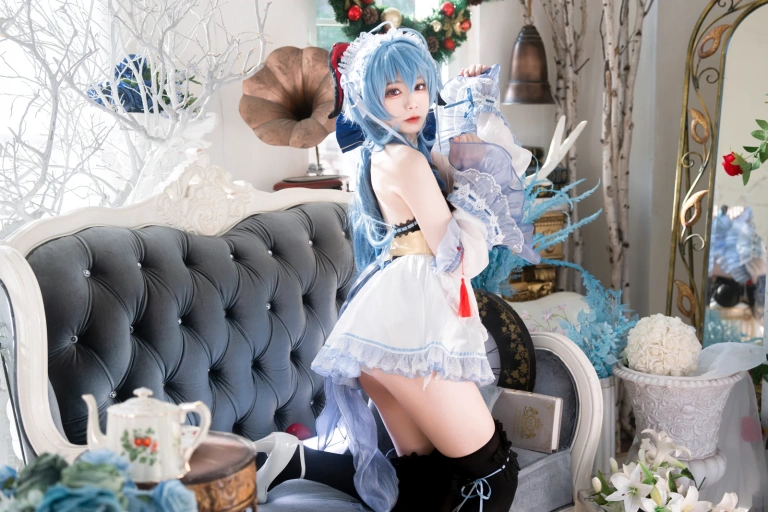 安食Ajiki《甘雨》主题写真：48张全套美图