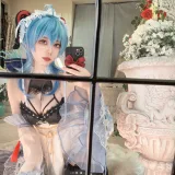 安食Ajiki《甘雨》主题写真：48张全套美图