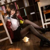 安食Ajiki《碧蓝航线 大凤JK》主题写真：40张全套美图