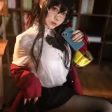 安食Ajiki《碧蓝航线 大凤JK》主题写真：40张全套美图