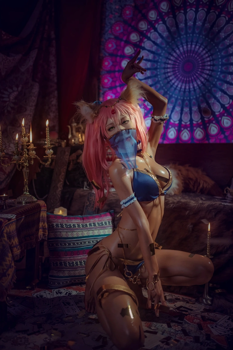 水淼Aqua《阿拉伯》主题写真：27张全套美图
