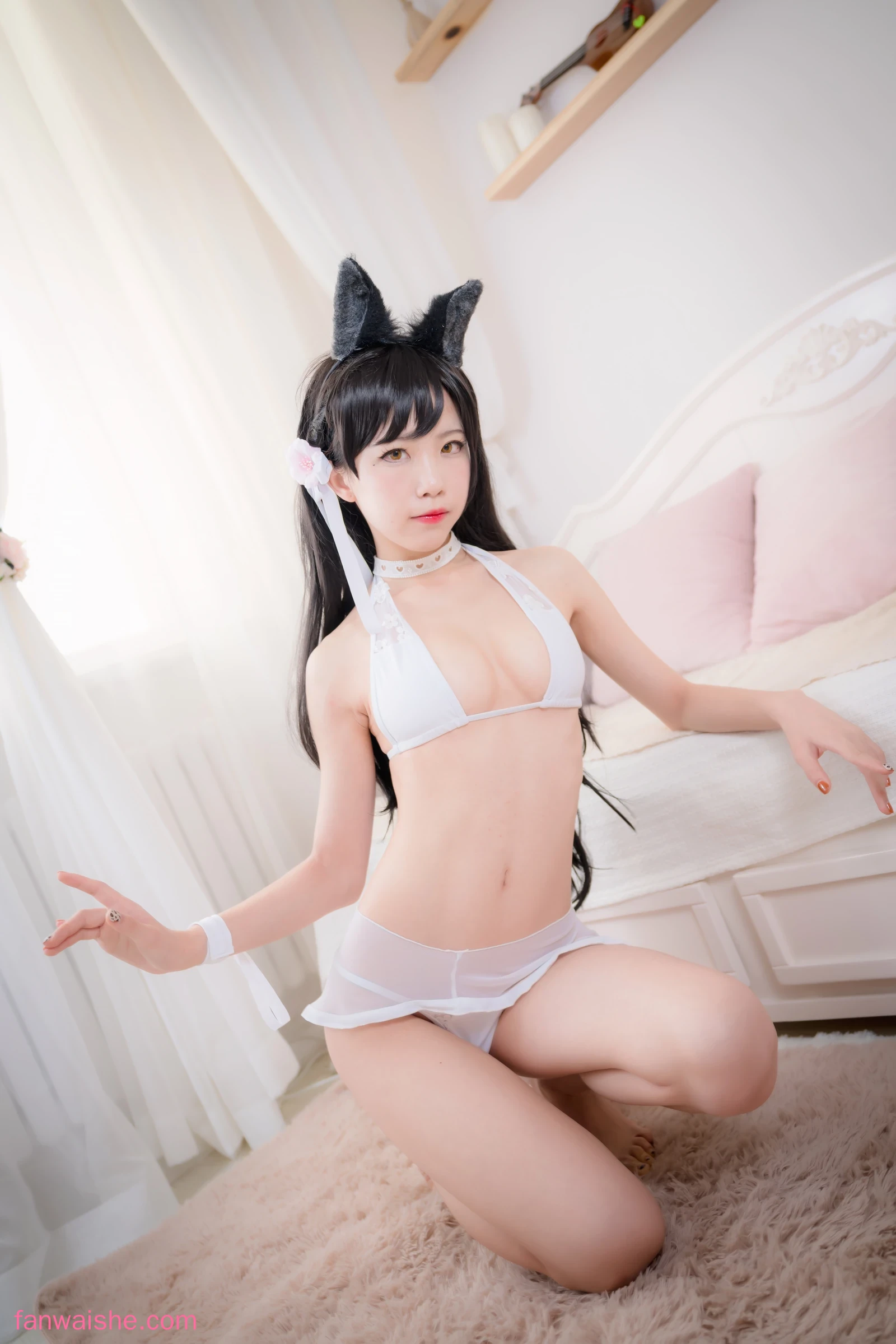 水淼Aqua 水淼Aqua NO.004 - 爱宕犬 水着