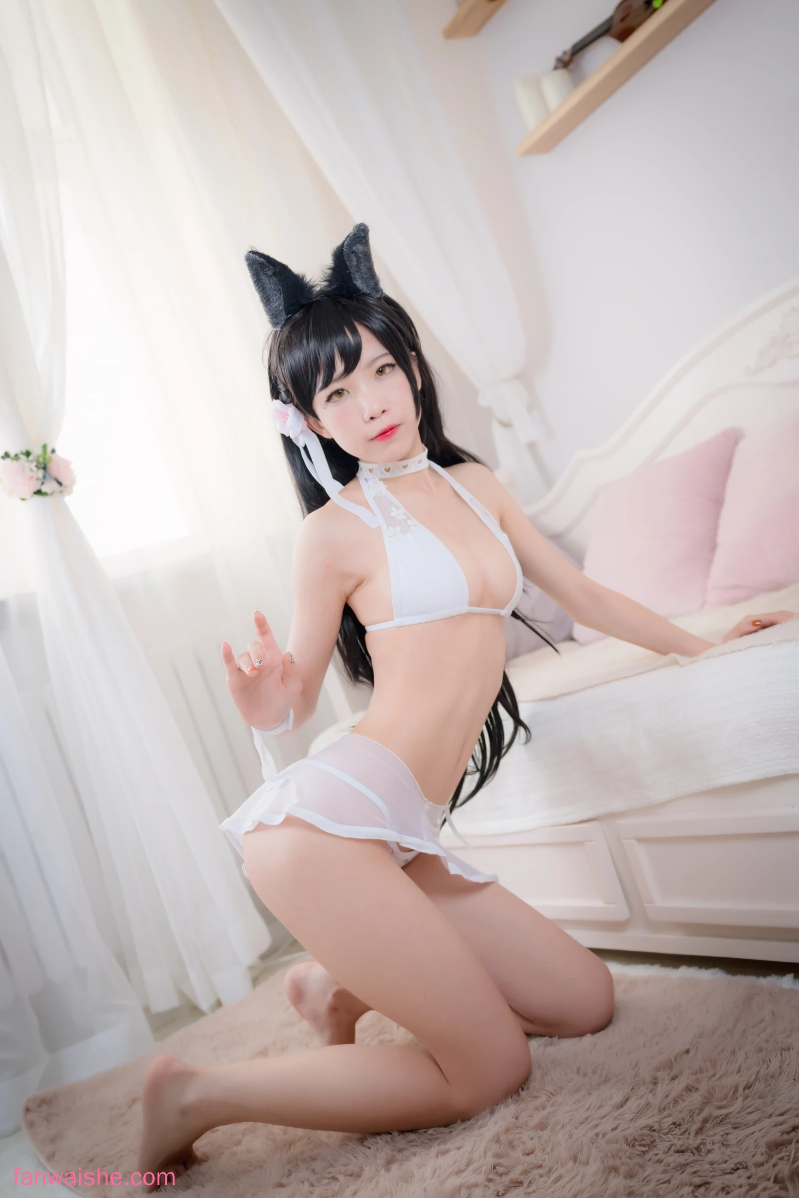 水淼Aqua 水淼Aqua NO.004 - 爱宕犬 水着