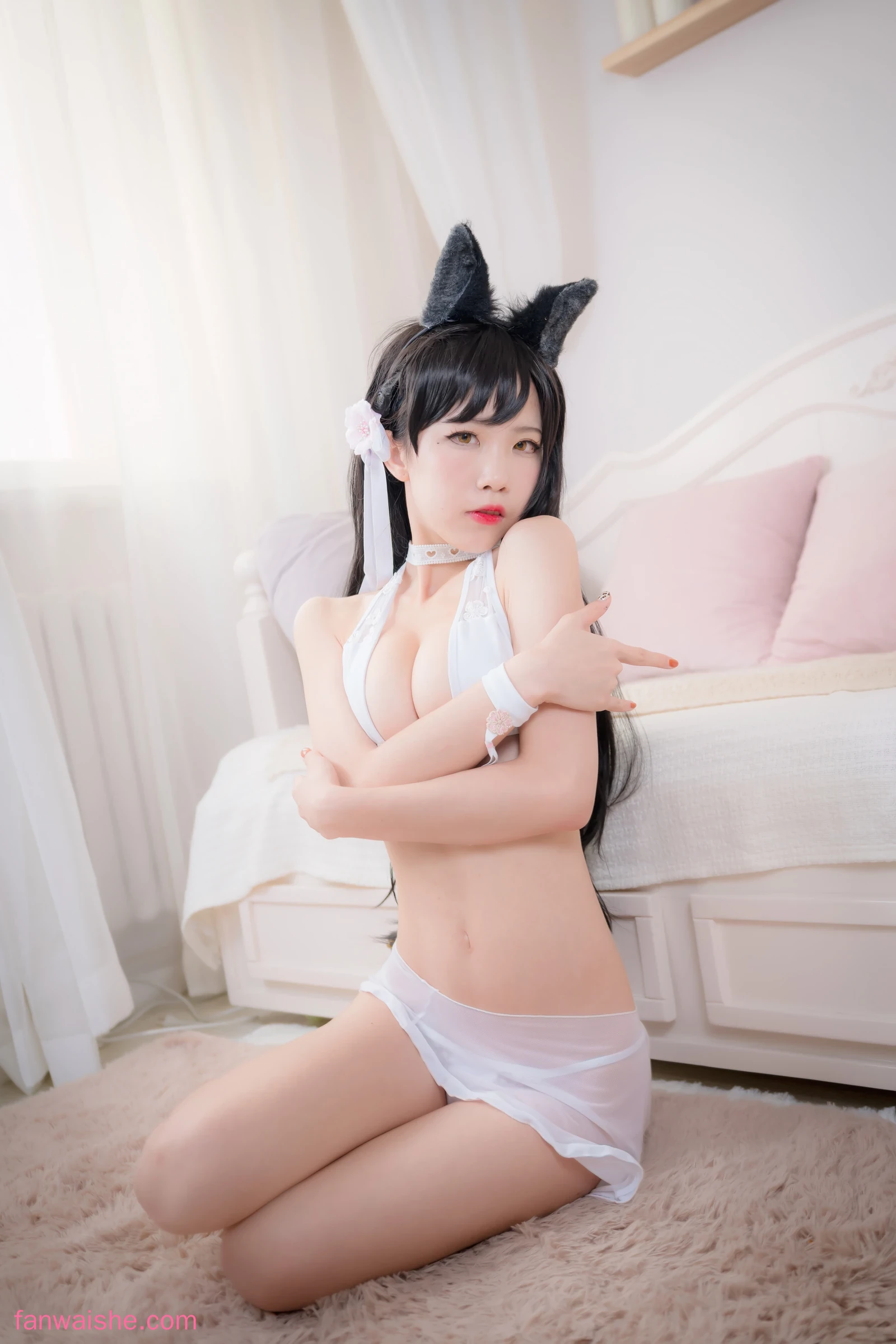 水淼Aqua 水淼Aqua NO.004 - 爱宕犬 水着