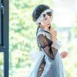 水淼Aqua《透明女仆》主题写真：13张全套美图，含1个视频