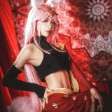 水淼Aqua《玉藻前 柯杨斯卡娅》主题写真：12张全套美图