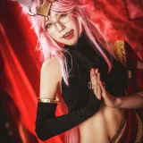 水淼Aqua《玉藻前 柯杨斯卡娅》主题写真：12张全套美图