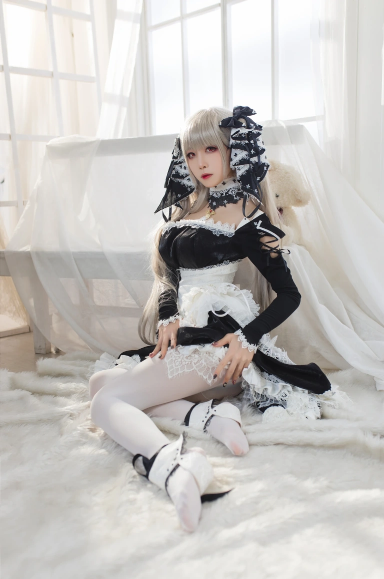 水淼Aqua《碧蓝航线 可畏 原皮》主题写真：40张全套美图