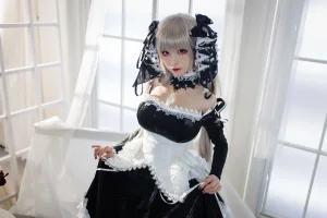 水淼Aqua《碧蓝航线 可畏 原皮》主题写真：40张全套美图
