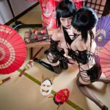 水淼Aqua《忍者双人（清水&水淼）》主题写真：40张全套美图，含1个视频