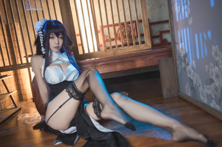 水淼Aqua《吾妻》主题写真：40张全套美图