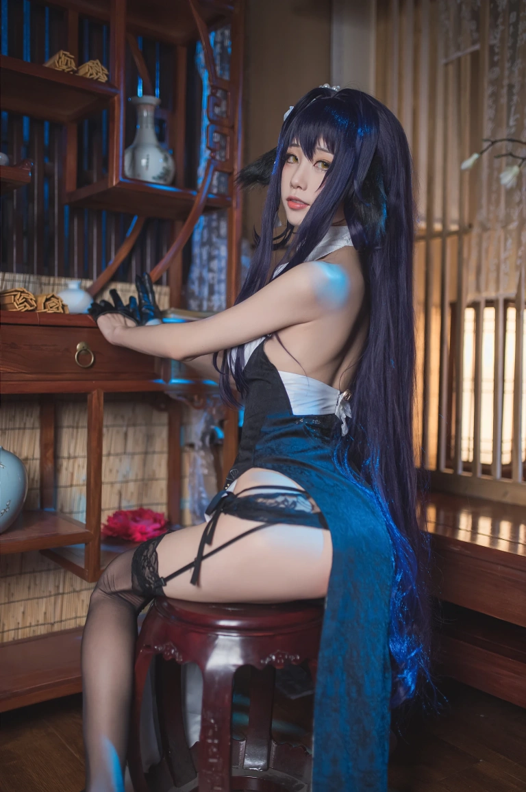 水淼Aqua《吾妻》主题写真：40张全套美图