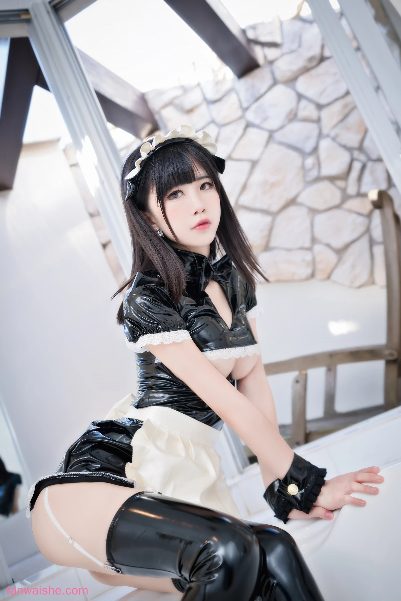 水淼Aqua 水淼Aqua NO.025 - 悠闲假日 漆皮女仆
