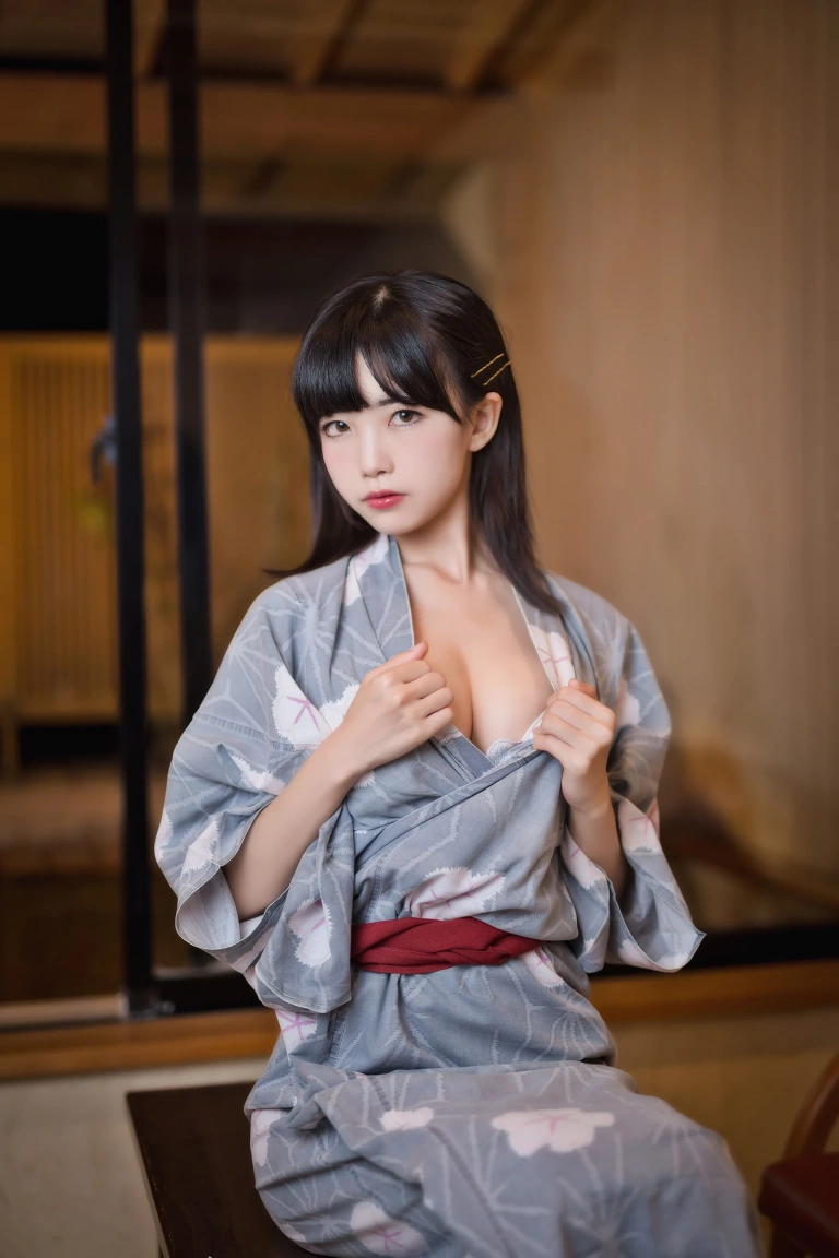 水淼Aqua《悠闲假日 浴衣》主题写真：20张全套美图
